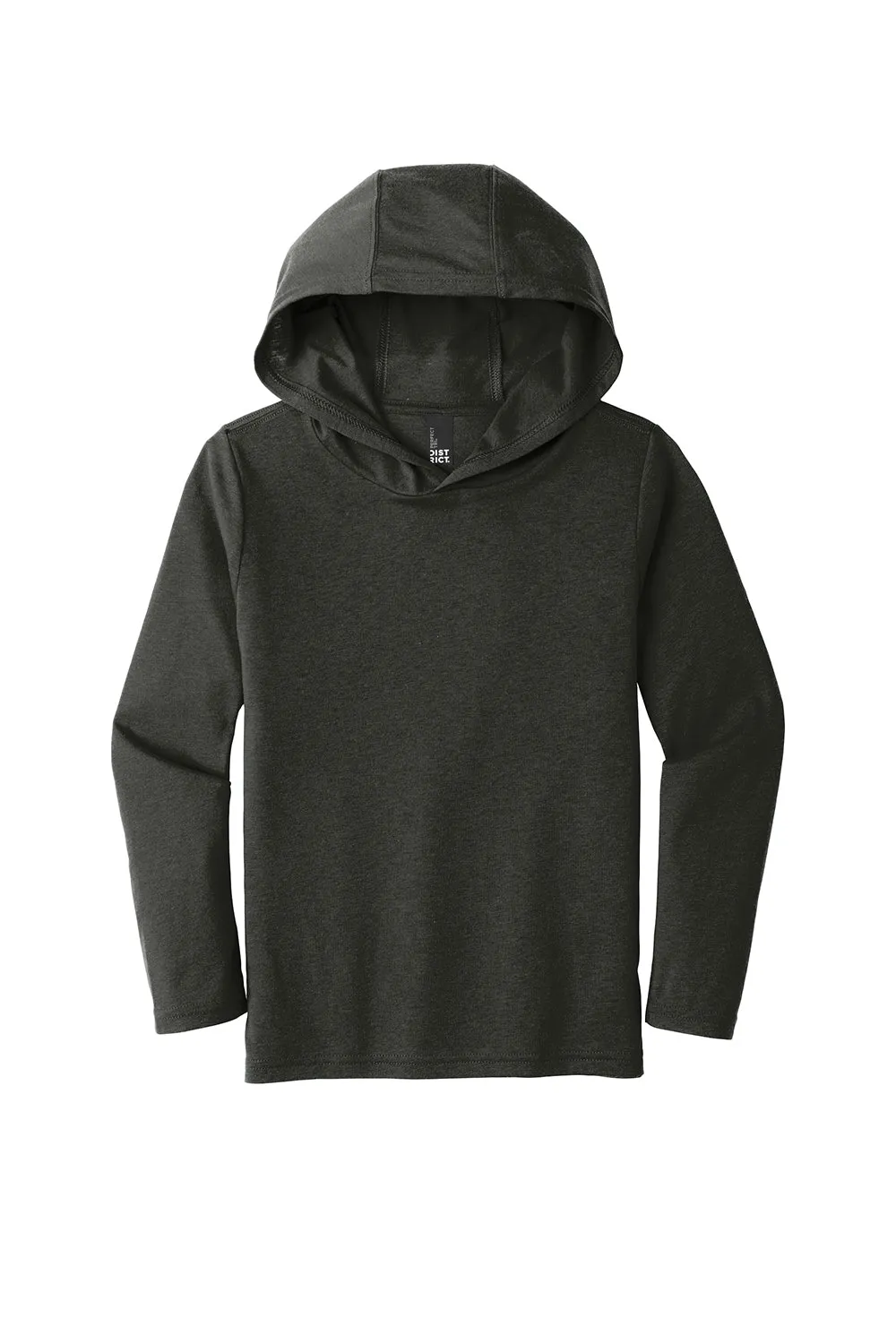 District Youth Perfect Long Sleeve Hooded T-Shirt Hoodie - Black Frost  Buy new Clothing District