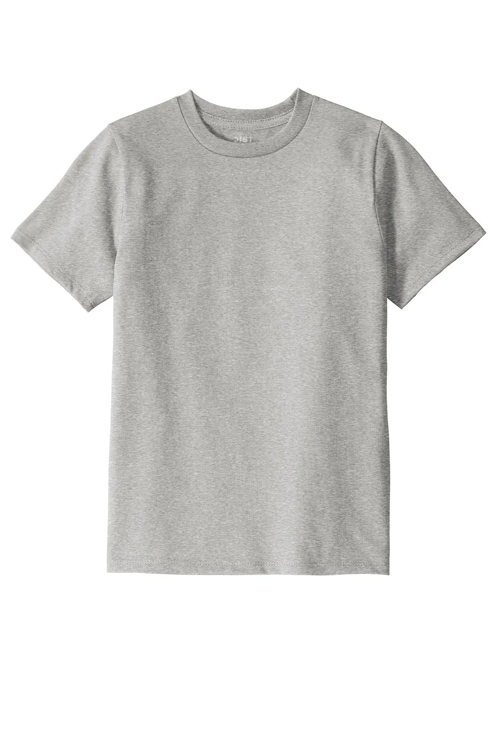 District Youth Re-Tee Short Sleeve Crewneck T-Shirt - Heather Light Grey  Buy new Clothing District