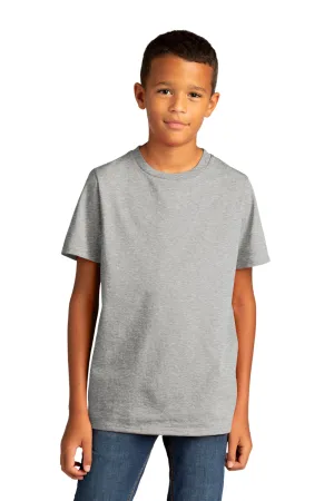 District Youth Re-Tee Short Sleeve Crewneck T-Shirt - Heather Light Grey  Buy new Clothing District