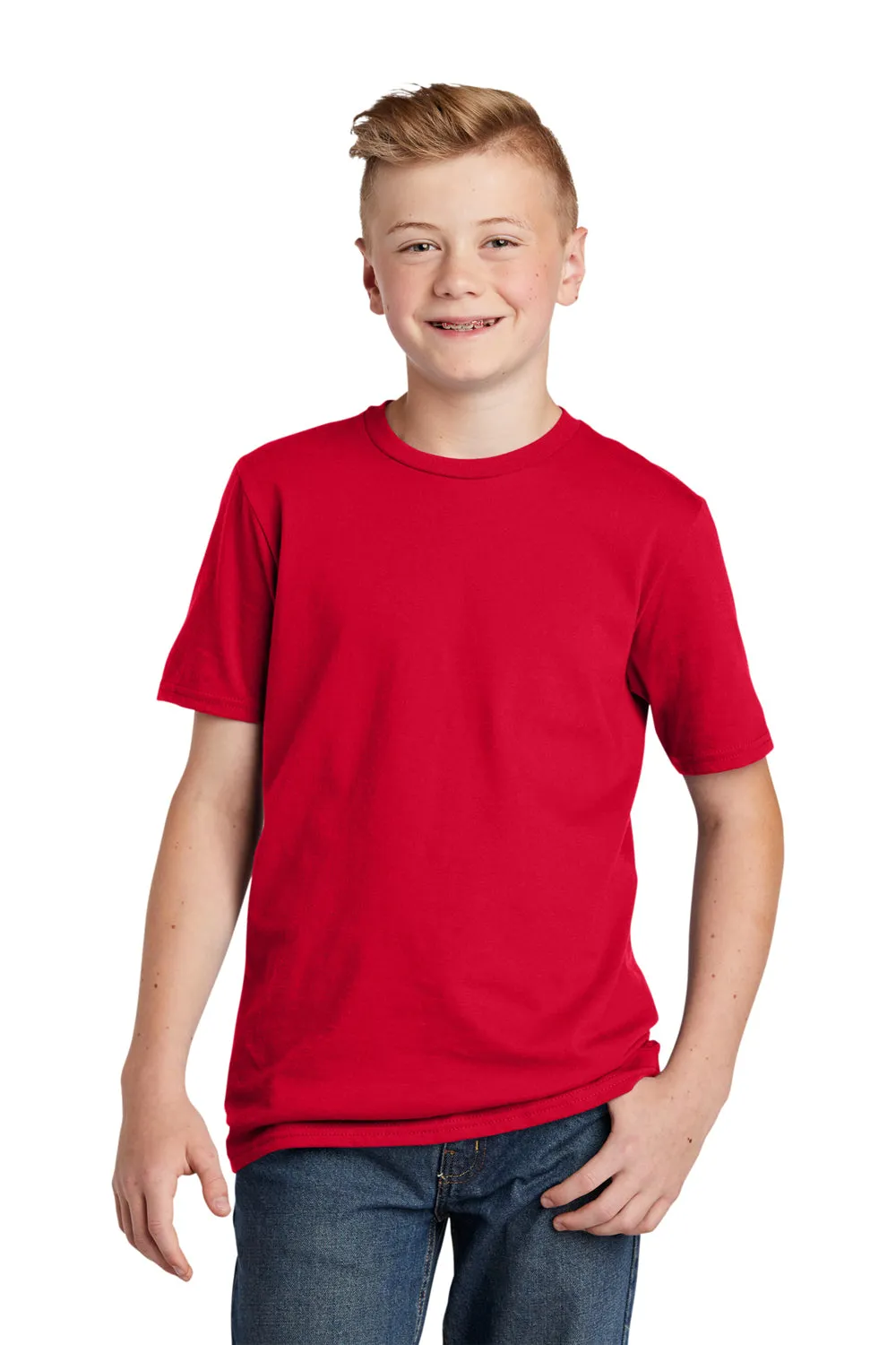 District Youth Very Important Short Sleeve Crewneck T-Shirt - Classic Red  Buy new Clothing District