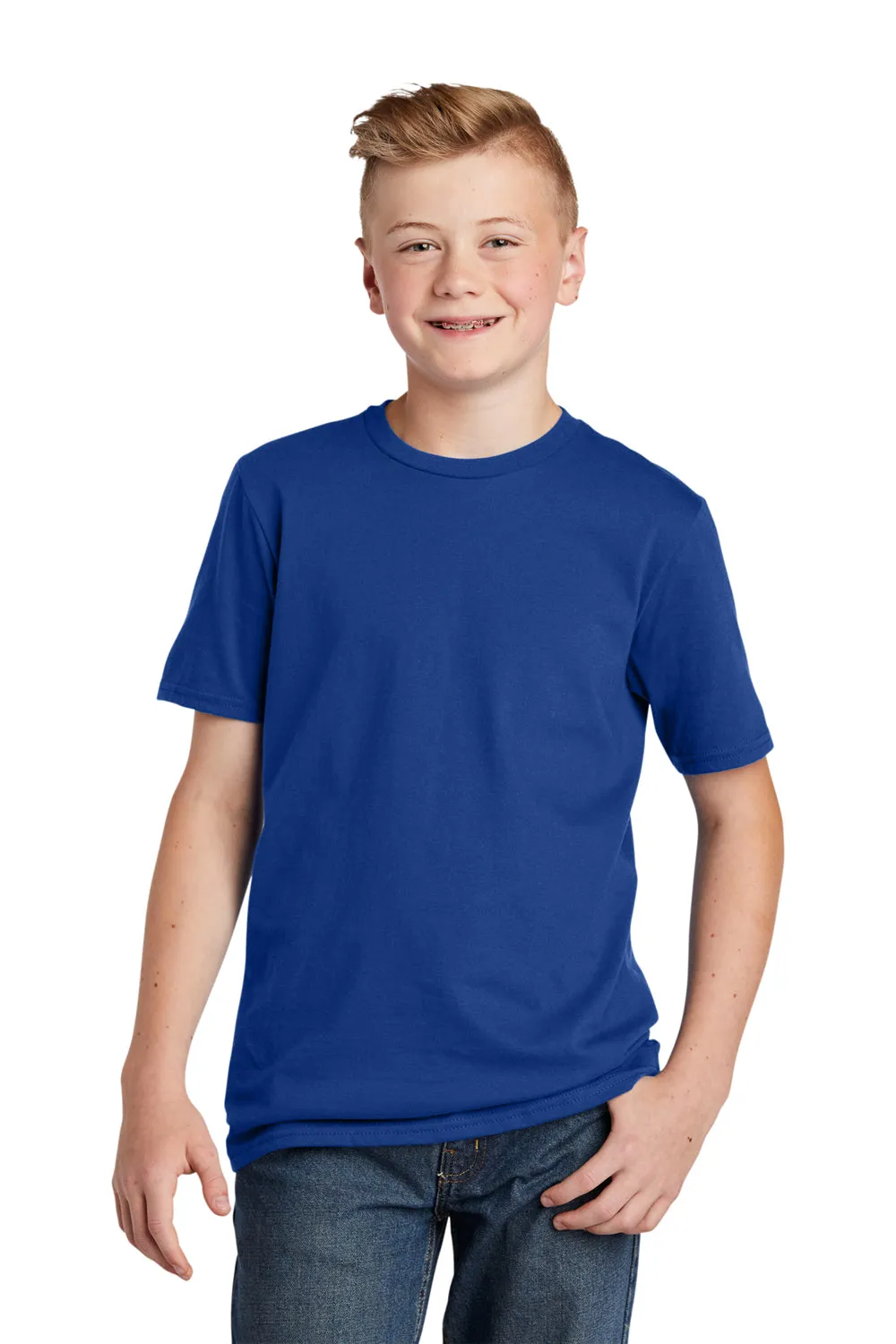 District Youth Very Important Short Sleeve Crewneck T-Shirt - Deep Royal Blue  Buy new Clothing District