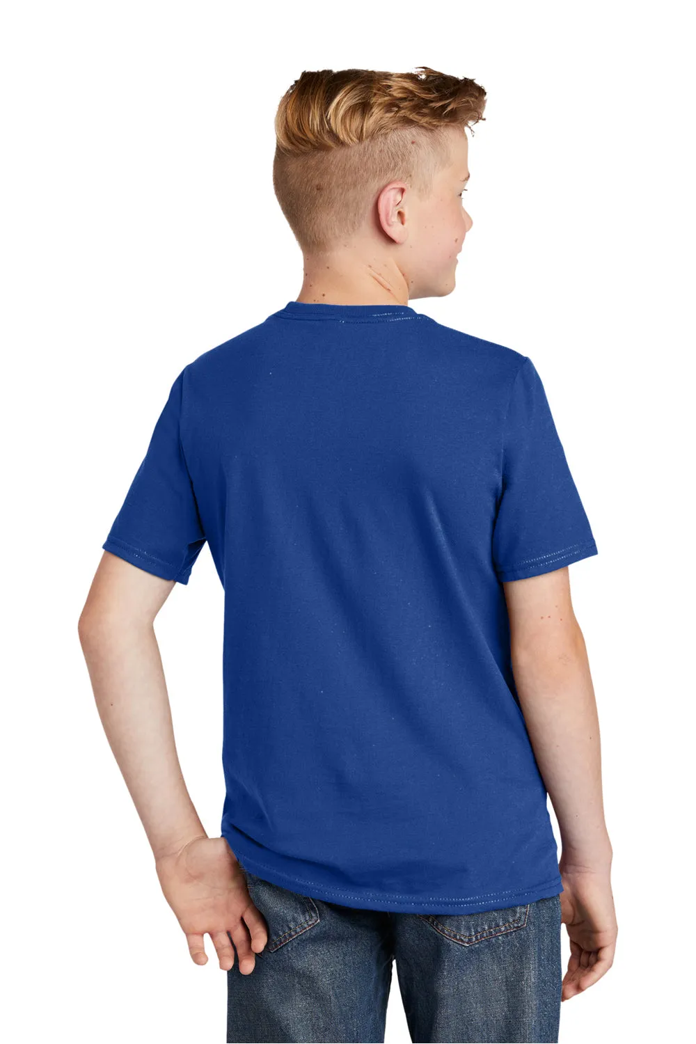 District Youth Very Important Short Sleeve Crewneck T-Shirt - Deep Royal Blue  Buy new Clothing District