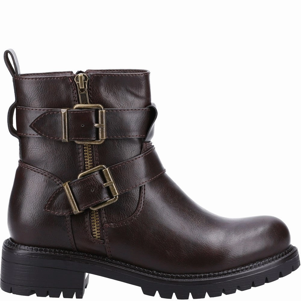 Divaz Sarah Zip Up Boot Women's Sneakers Casual Walking Shoes