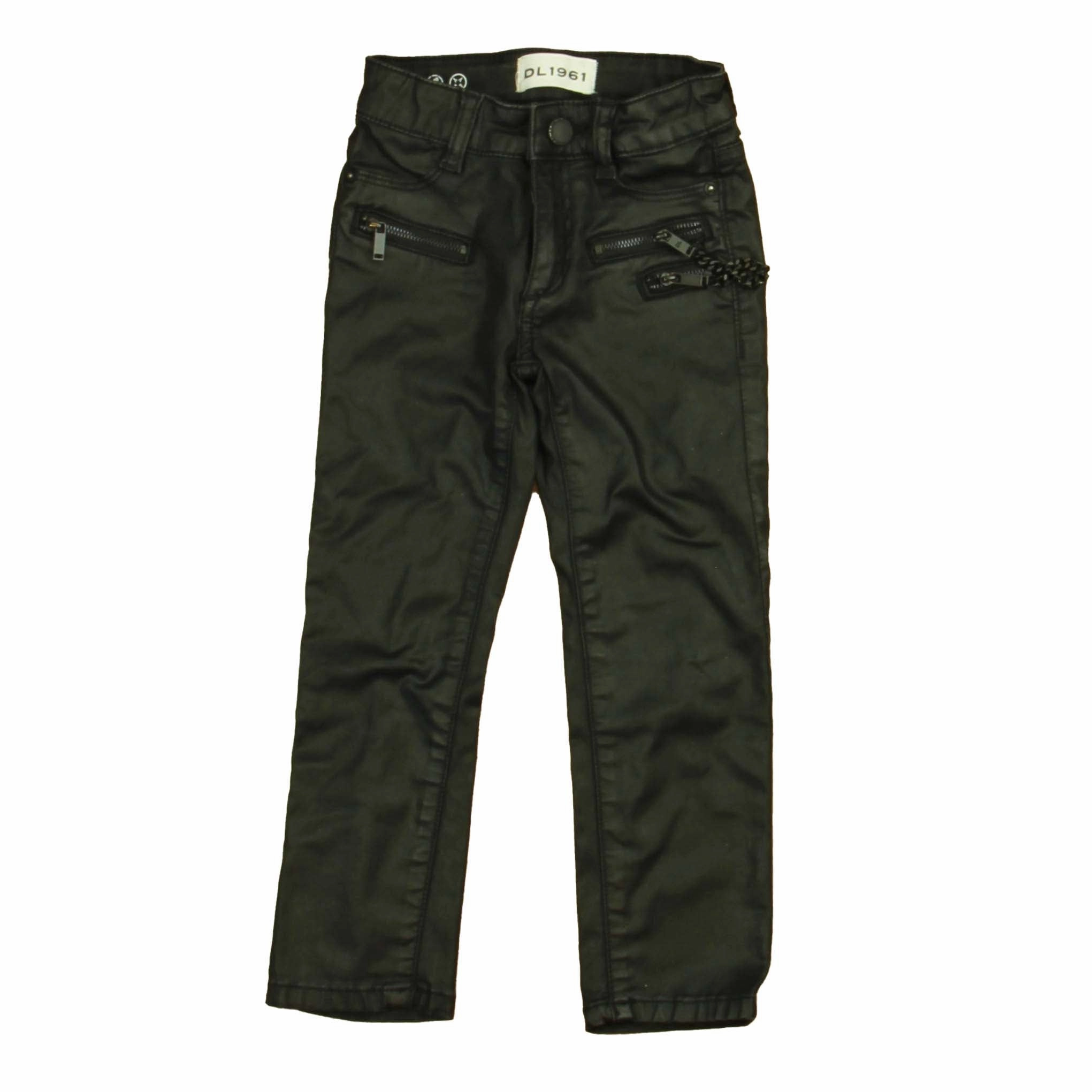 DL1961 Girls Black Jeggings boys jogger pants, school uniform pants boys