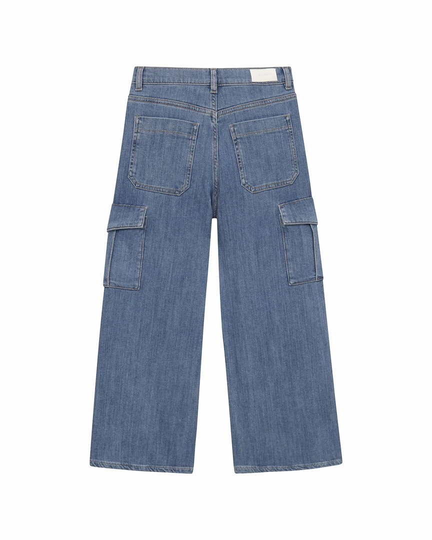 DL1961 Zeke/TB Wide Leg Jean Boys Elastic Waist Trousers
