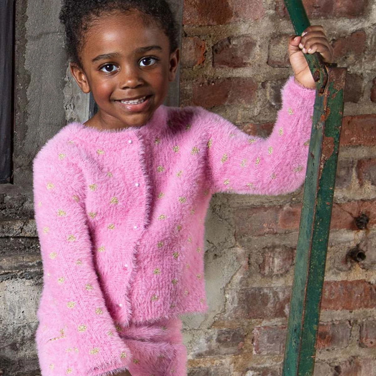 Dolce Sweater Girls Chunky Knit Sweater