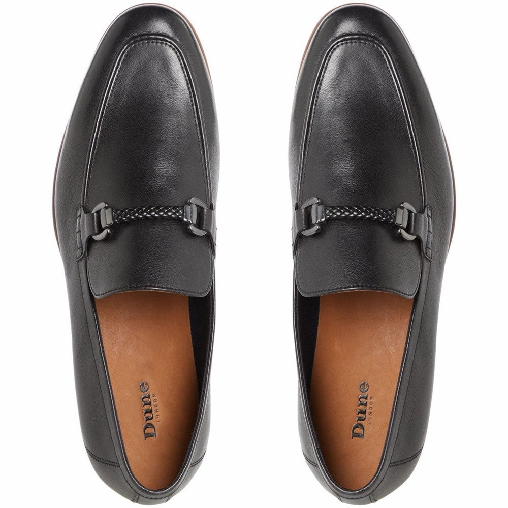 Dune Santino Woven Trim Loafers Men's Sports Casual Shoes