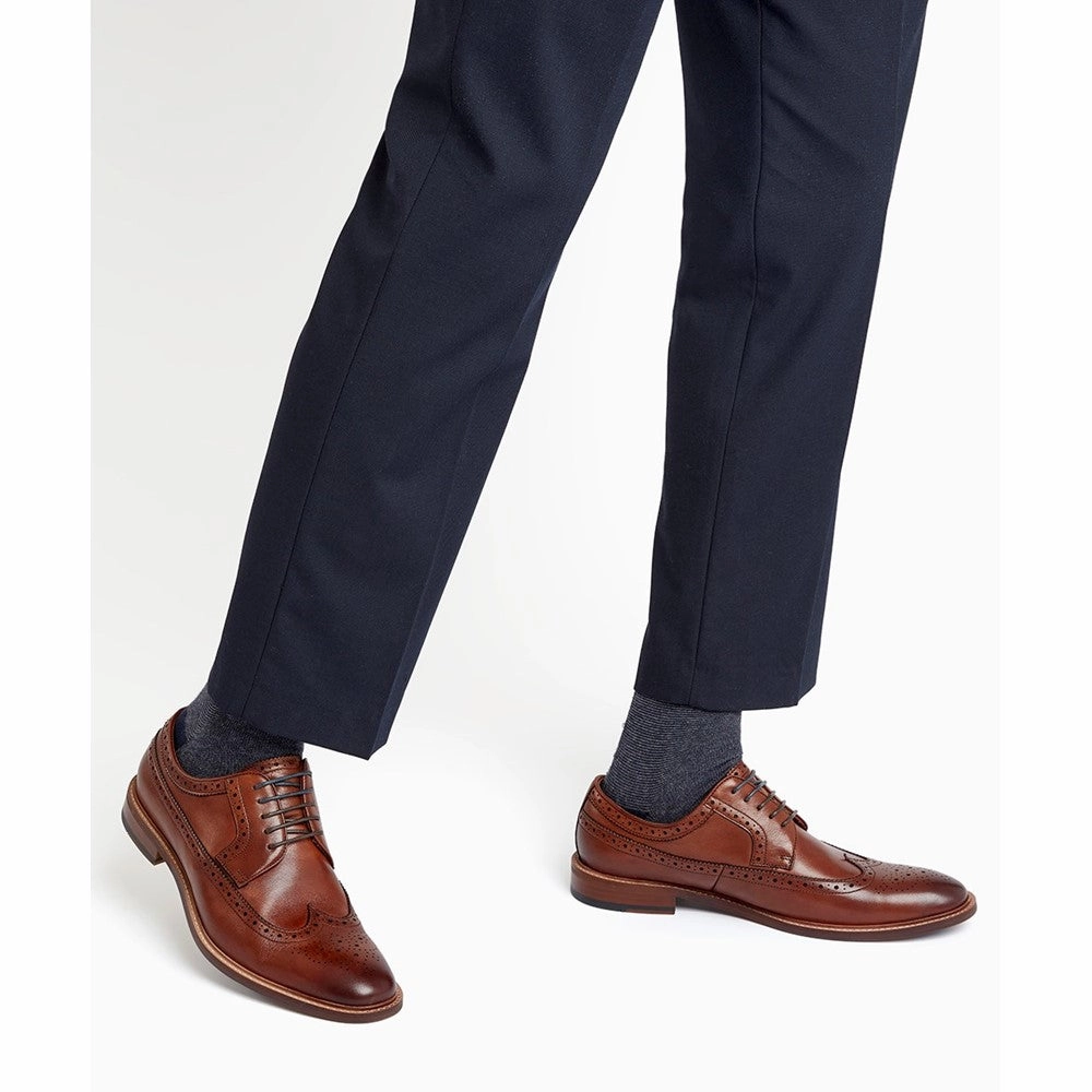 Dune Superior Leather Wingtip Brogue Shoes Men's Sports Casual Shoes