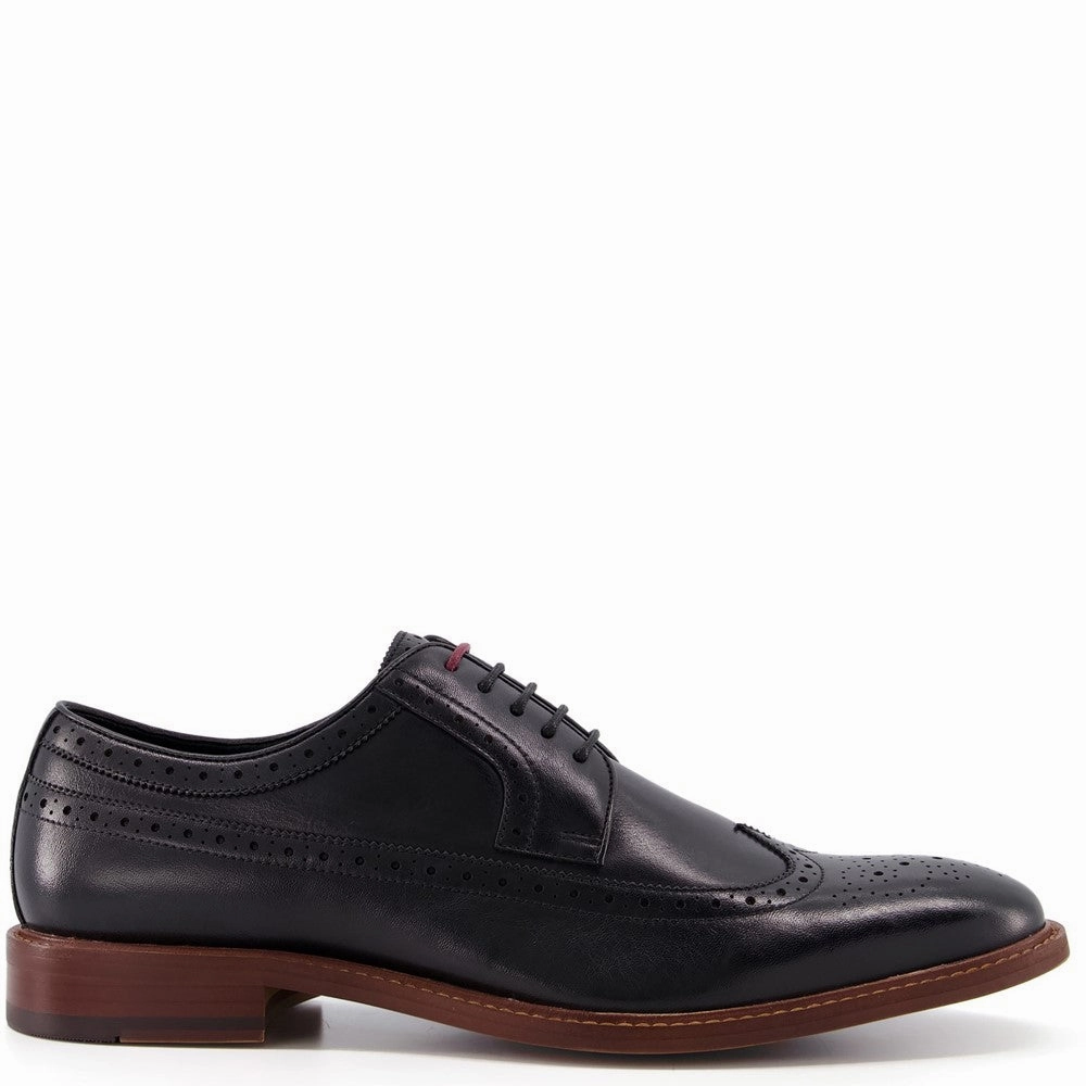Dune Superior Leather Wingtip Brogue Shoes Men's Sports Casual Shoes