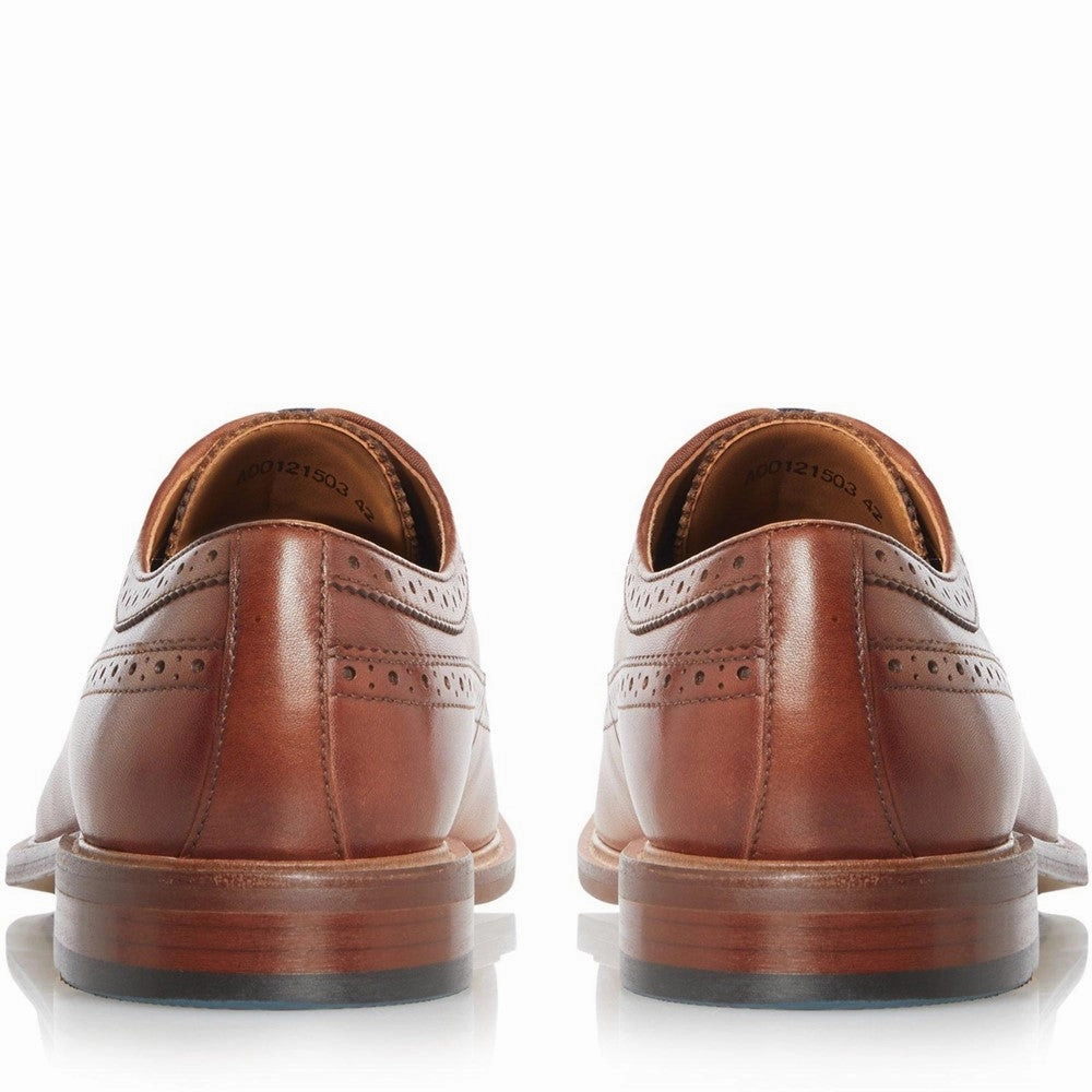 Dune Superior Leather Wingtip Brogue Shoes Men's Sports Casual Shoes