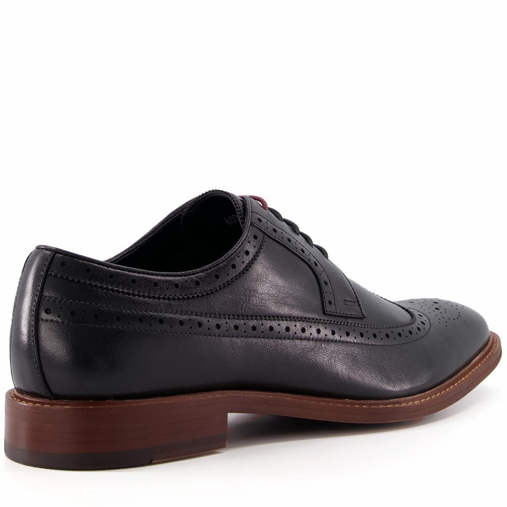 Dune Superior Leather Wingtip Brogue Shoes Men's Sports Casual Shoes