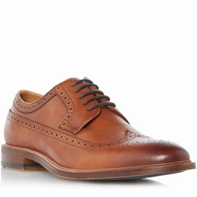 Dune Superior Leather Wingtip Brogue Shoes Basketball Shoes, Running Shoes