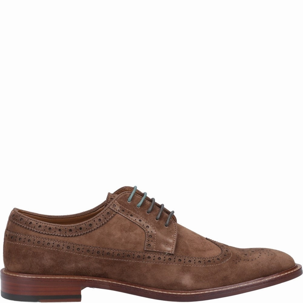 Dune Superior Leather Wingtip Brogue Shoes Men's Sports Casual Shoes