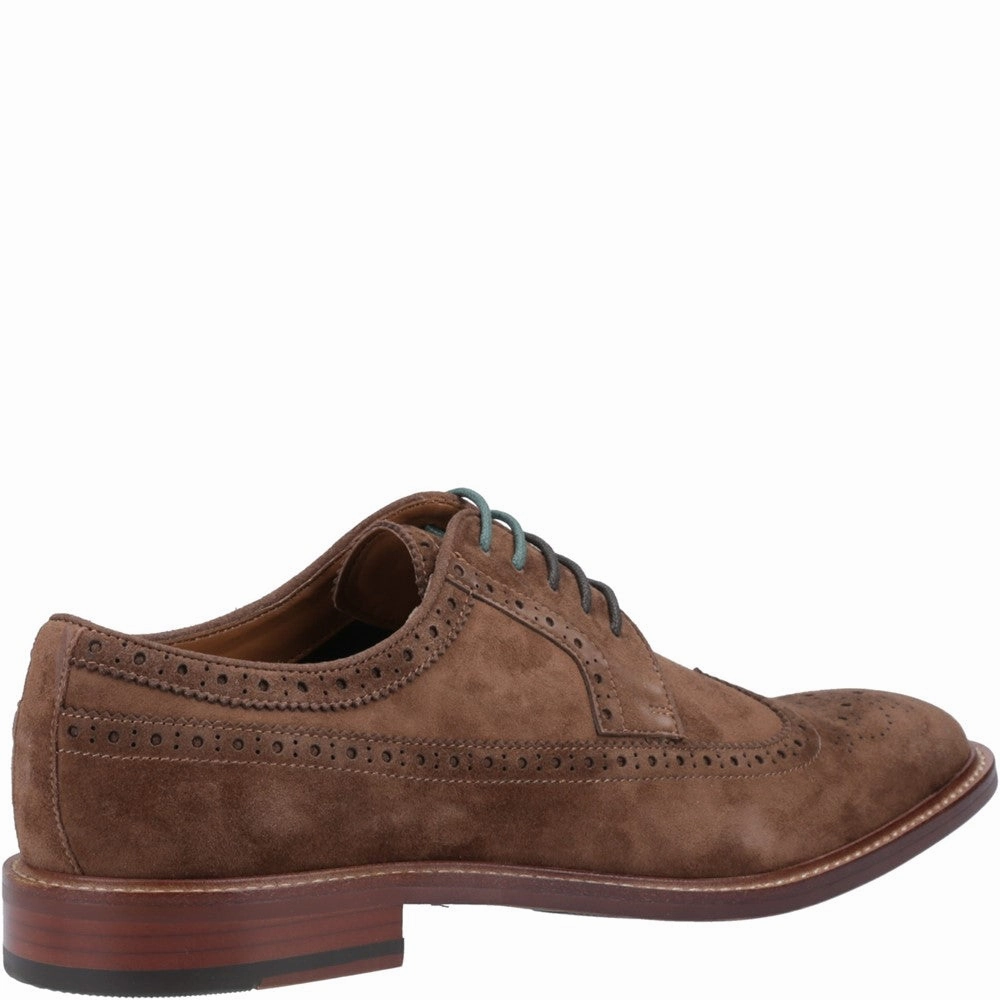 Dune Superior Leather Wingtip Brogue Shoes Men's Sports Casual Shoes