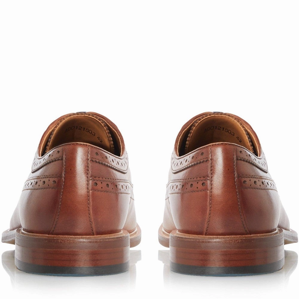 Dune Superior Leather Wingtip Brogue Shoes Men's Sports Casual Shoes
