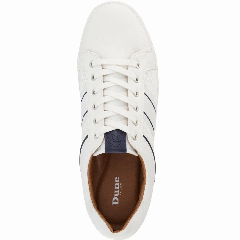 Dune True Stripe Panel Trainers Men's Sports Casual Shoes