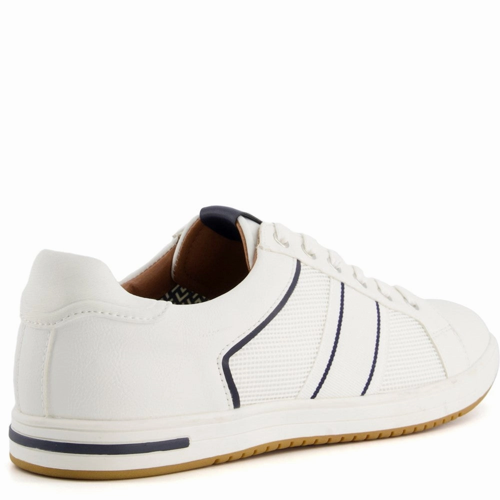 Dune True Stripe Panel Trainers Men's Sports Casual Shoes