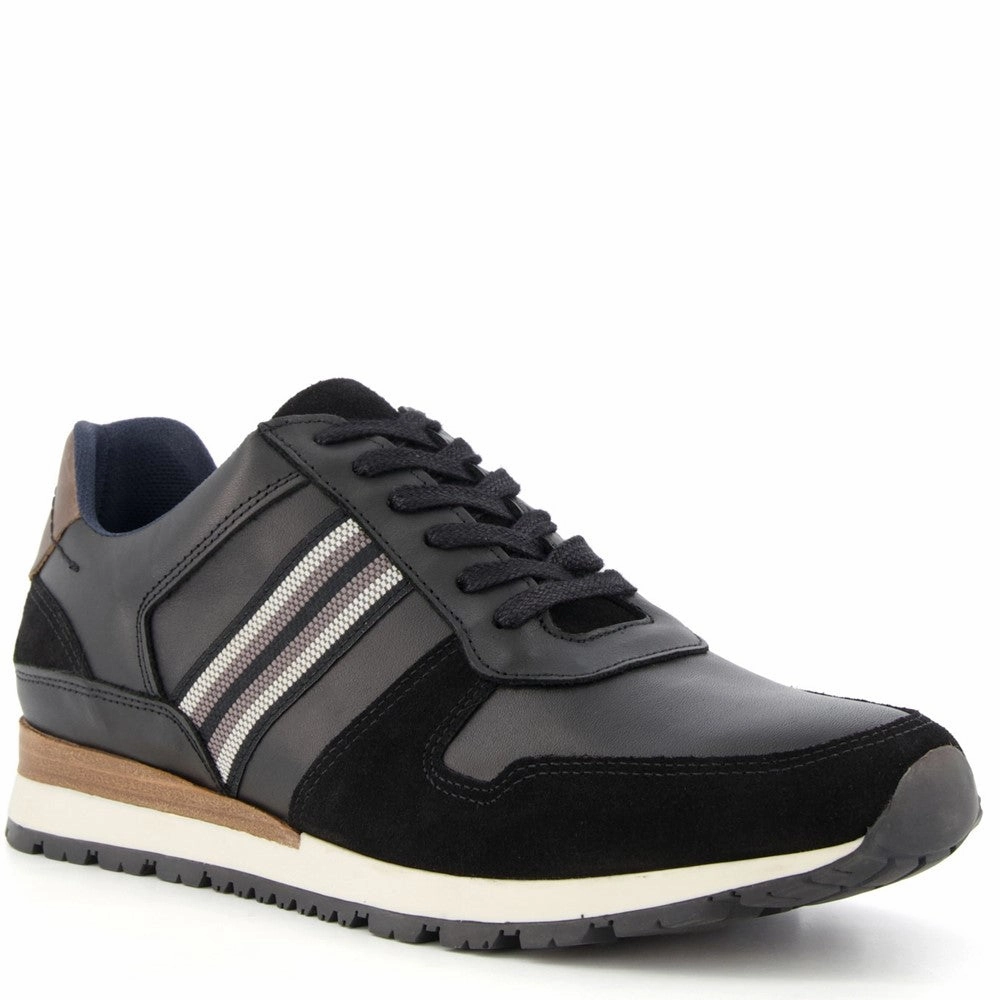 Dune Truro Side Stripe Runners Basketball Shoes, Running Shoes