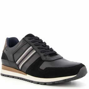 Dune Truro Side Stripe Runners Basketball Shoes, Running Shoes