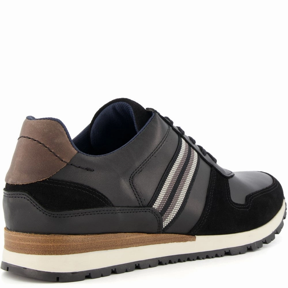Dune Truro Side Stripe Runners Men's Sports Casual Shoes