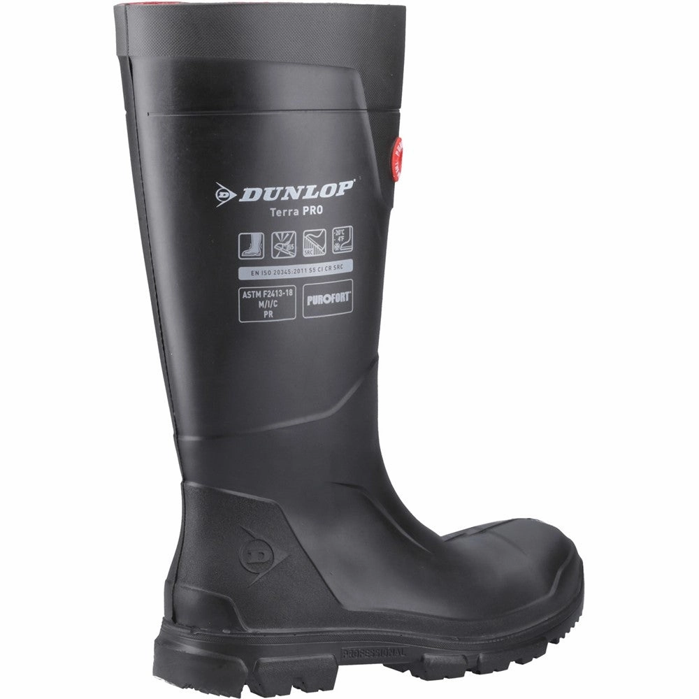 Dunlop TerraPro Full Safety Wellington Men's Sports Casual Shoes