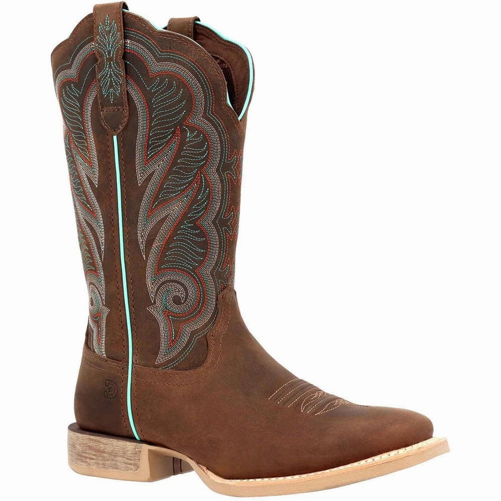 Durango Lady Rebel Pro Western Boot Lightweight Running Shoes,Slip On Athletic Shoes,Breathable Workout Shoes