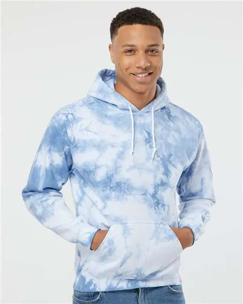 Dyenomite 680VR Blended Tie-Dyed Hooded Sweatshirt