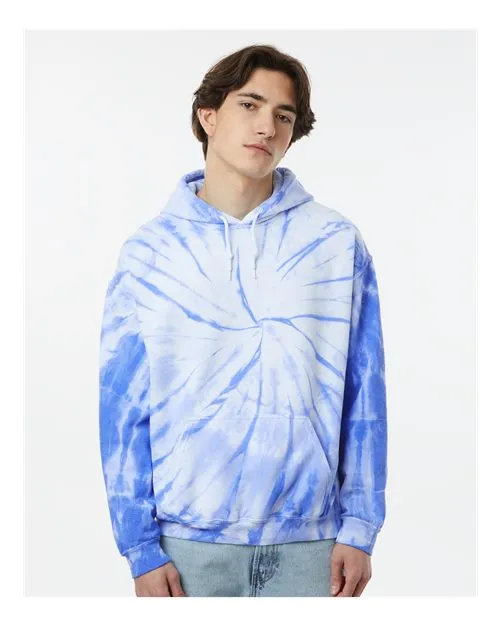 Dyenomite 680VR Blended Tie-Dyed Hooded Sweatshirt