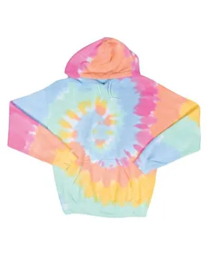 Dyenomite 680VR Blended Tie-Dyed Hooded Sweatshirt