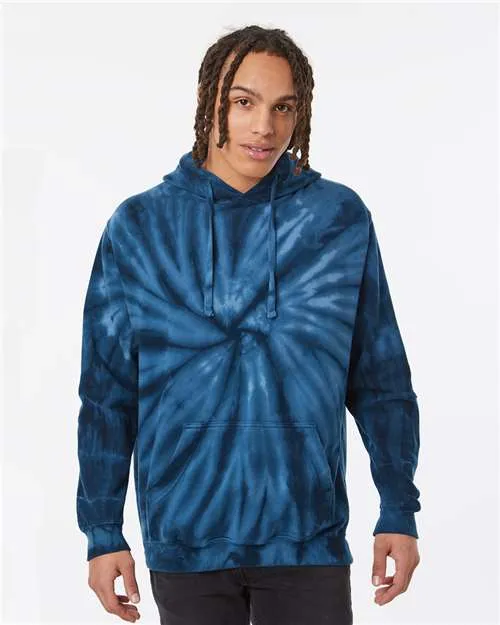 Dyenomite 854CY Cyclone Tie-Dyed Hooded Sweatshirt