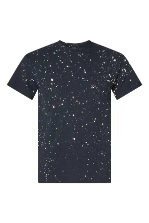 Dyenomite Mens Bleach Wash Short Sleeve Crewneck T-Shirt - Cairo Clothing Dyenomite