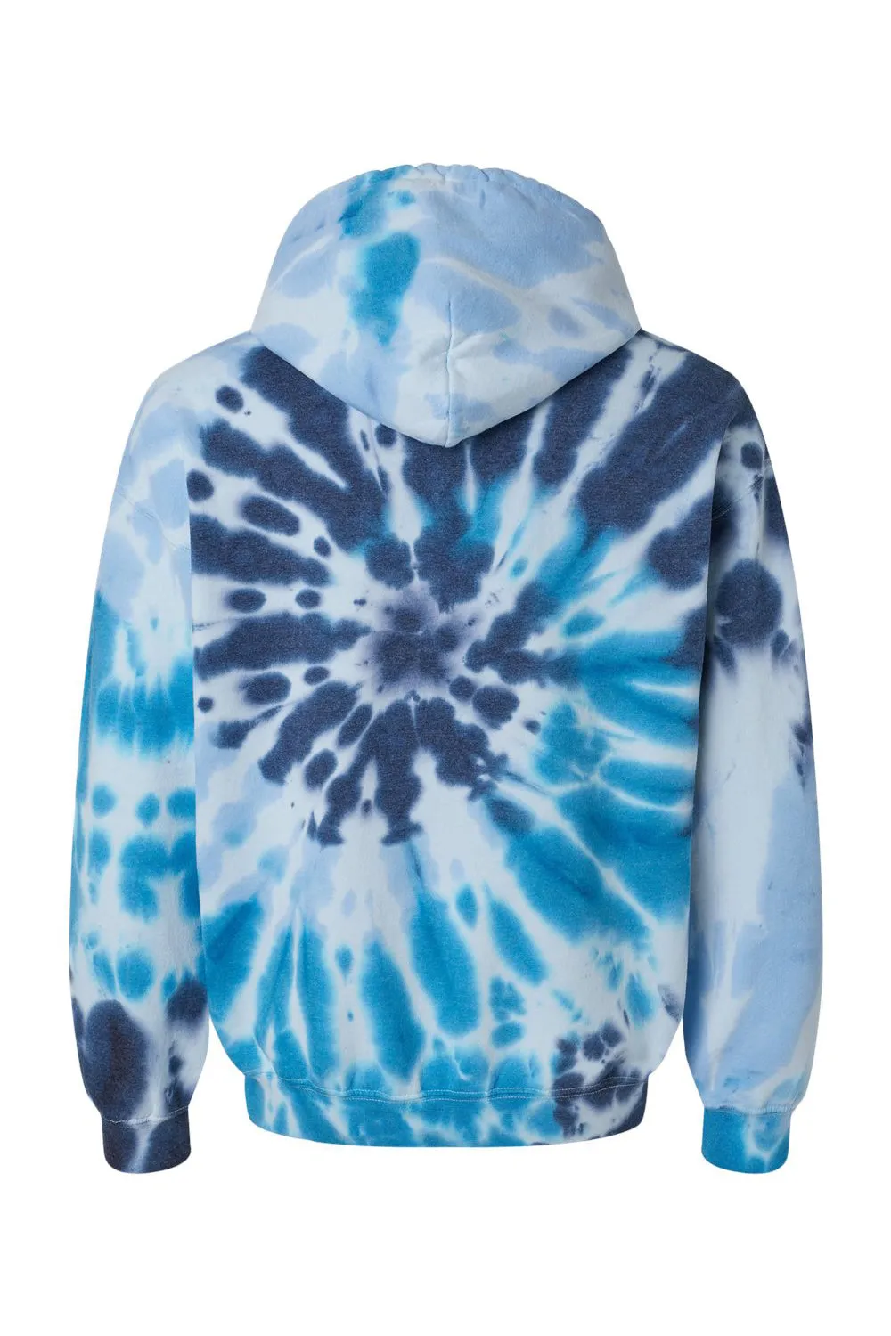 Dyenomite Mens Blended Tie Dyed Hooded Sweatshirt Hoodie w/ Pouch Pocket - Stillwater Clothing Dyenomite