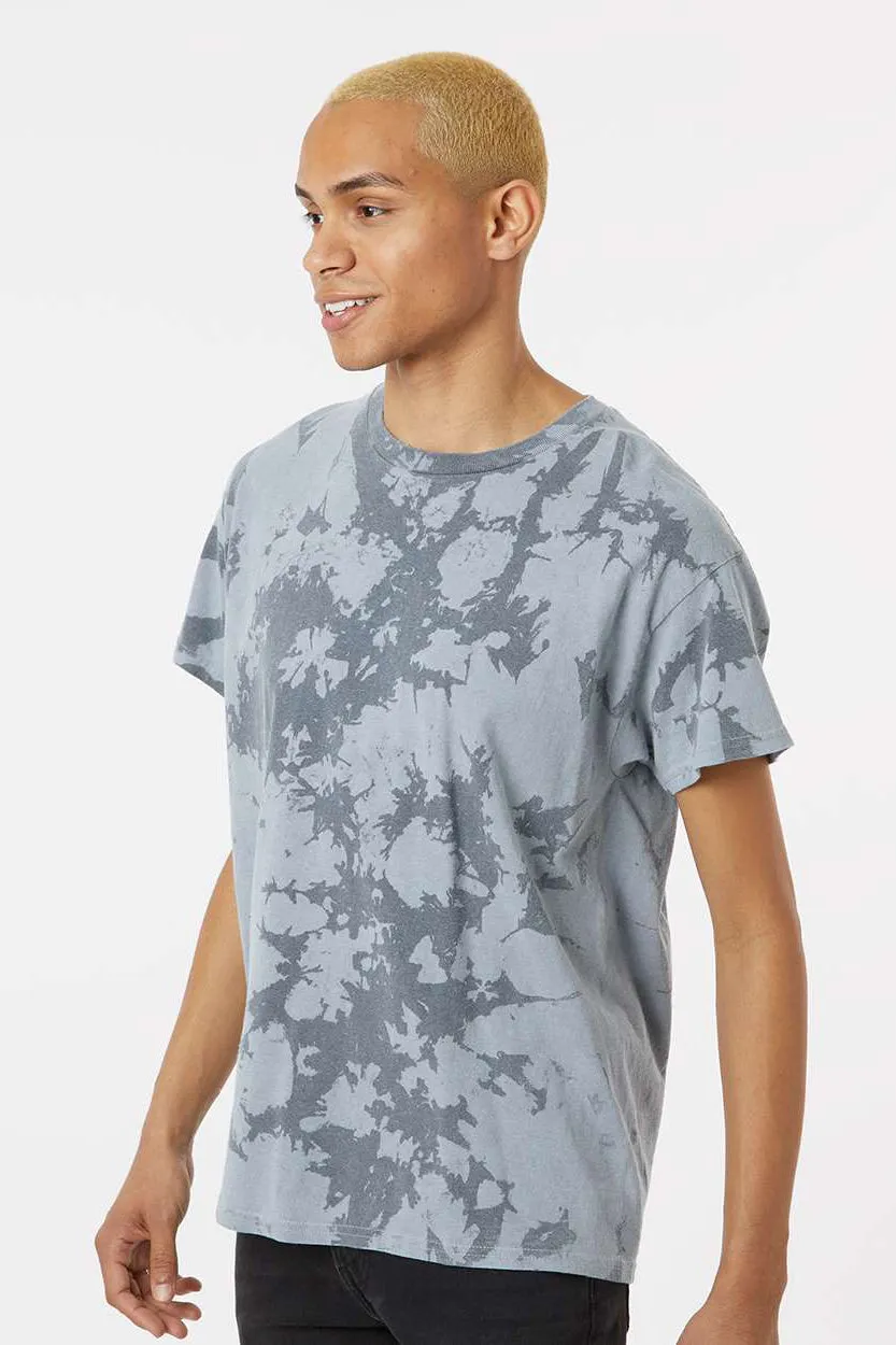Dyenomite Mens Crush Tie Dyed Short Sleeve Crewneck T-Shirt - Hail Clothing Dyenomite