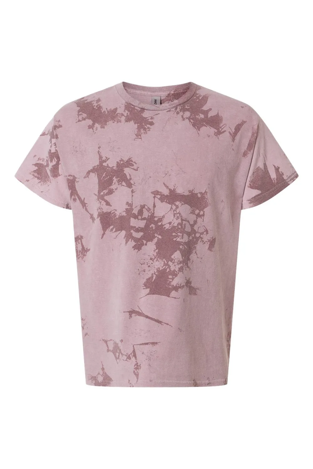 Dyenomite Mens Crush Tie Dyed Short Sleeve Crewneck T-Shirt - Quartz Clothing Dyenomite