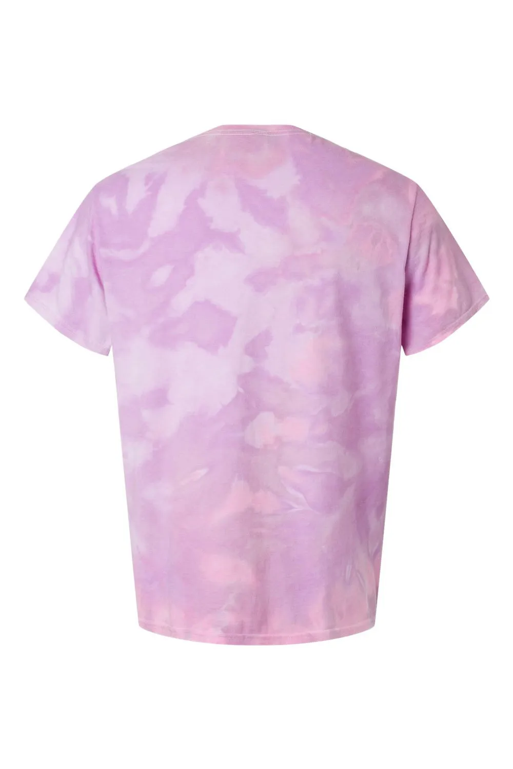 Dyenomite Mens Dream Tie Dyed Short Sleeve Crewneck T-Shirt - Cotton Candy Clothing Dyenomite
