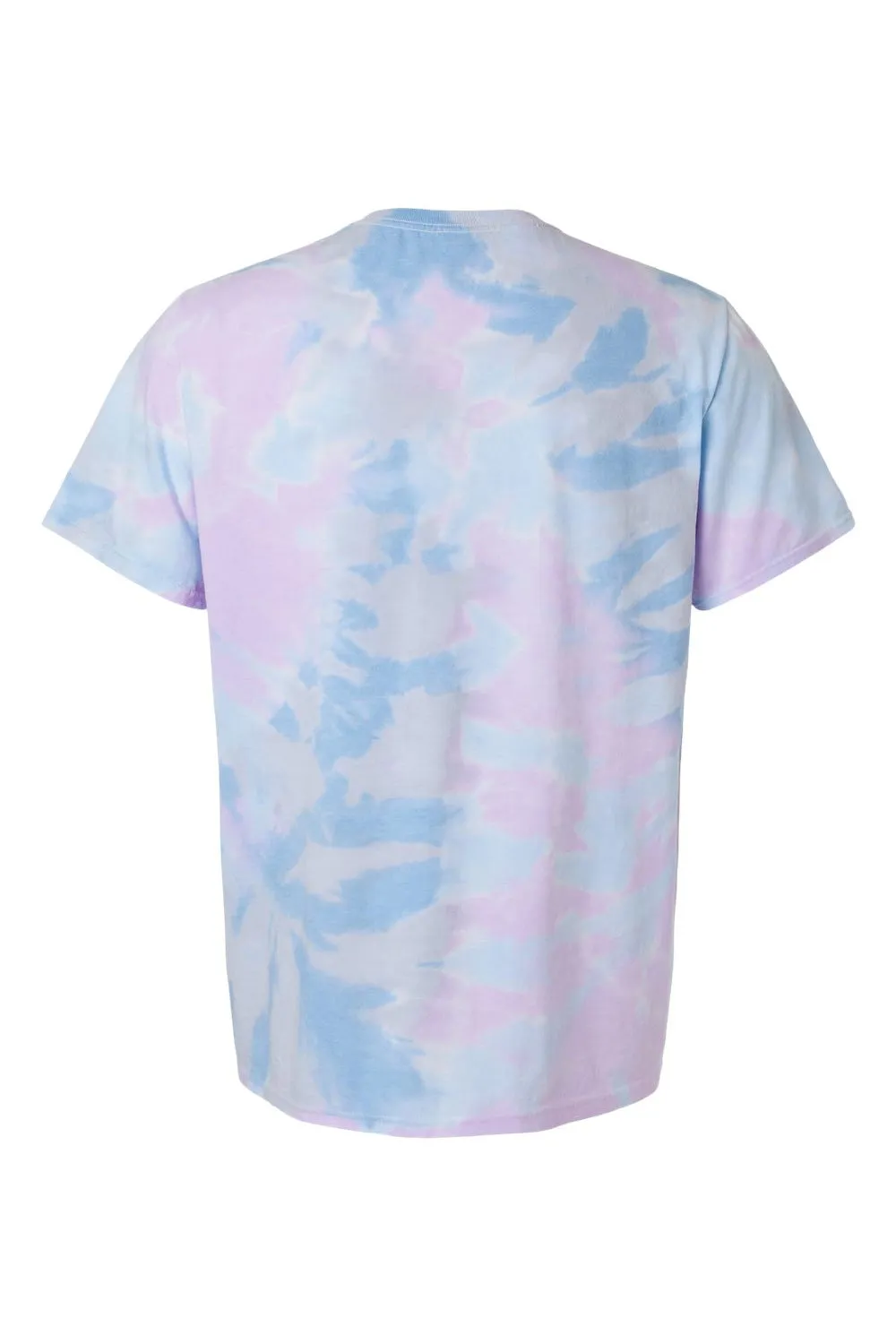 Dyenomite Mens Dream Tie Dyed Short Sleeve Crewneck T-Shirt - Purple Clothing Dyenomite