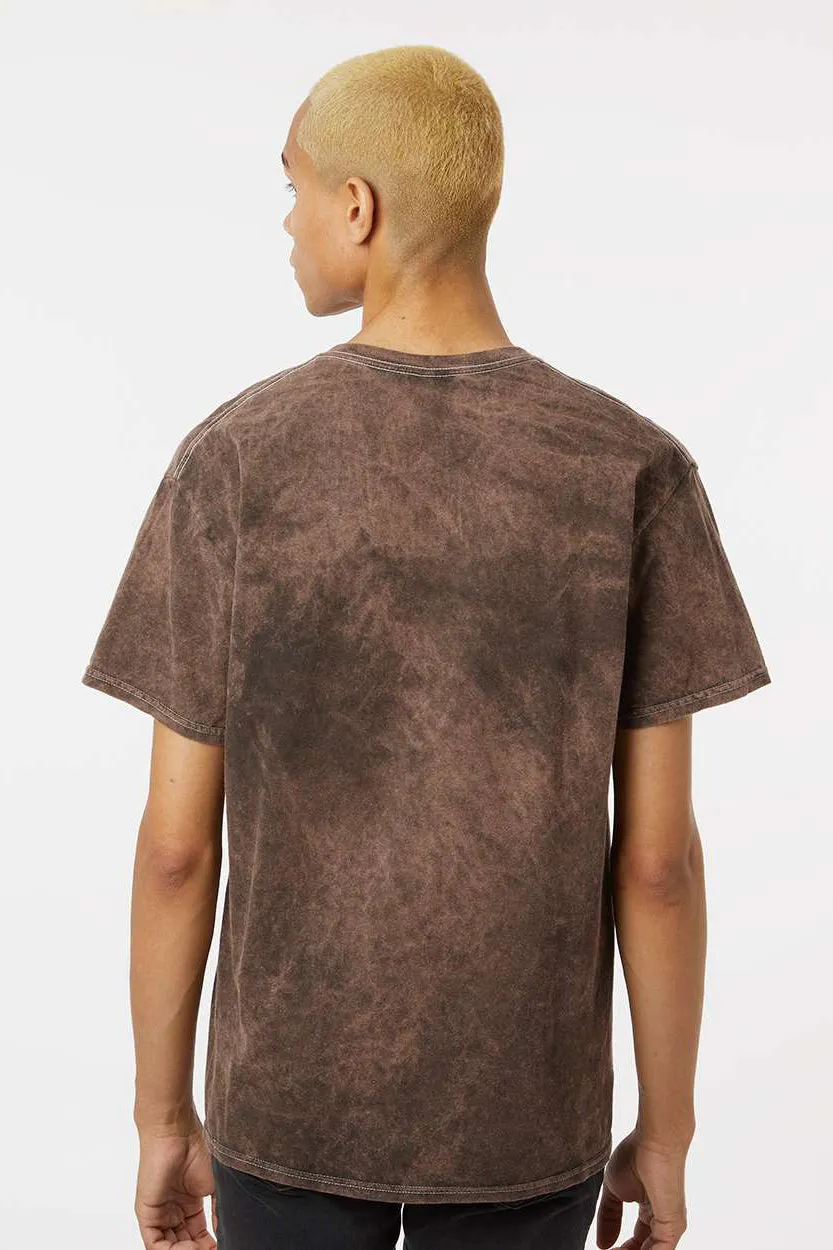 Dyenomite Mens Mineral Wash Short Sleeve Crewneck T-Shirt - Hounddog Clothing Dyenomite