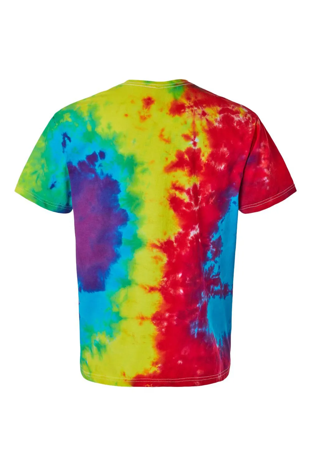 Dyenomite Mens Slushie Crinkle Tie Dyed Short Sleeve Crewneck T-Shirt - Slushie Classic Clothing Dyenomite