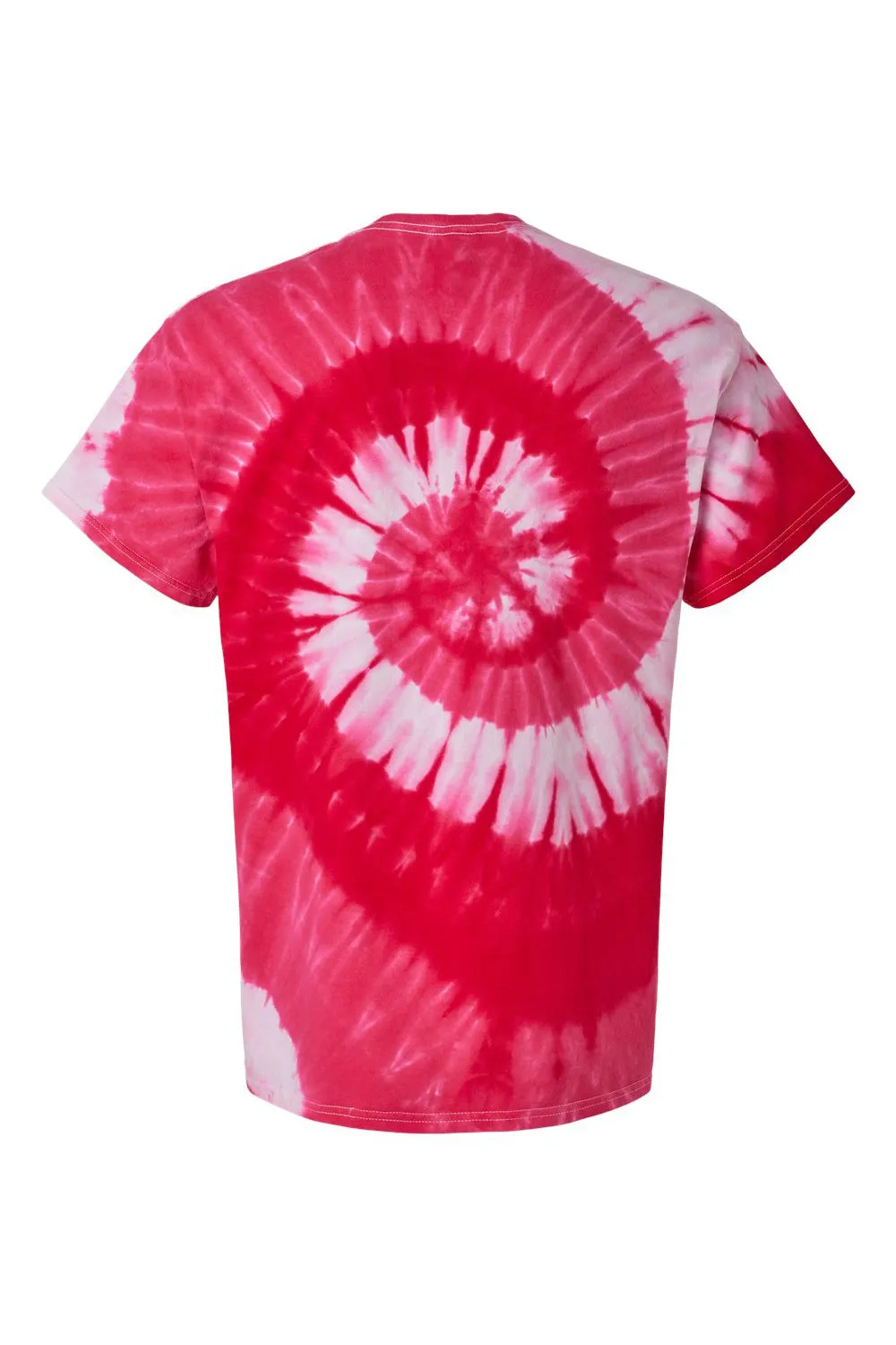 Dyenomite Mens Spiral Tie Dyed Short Sleeve Crewneck T-Shirt - Amour Clothing Dyenomite