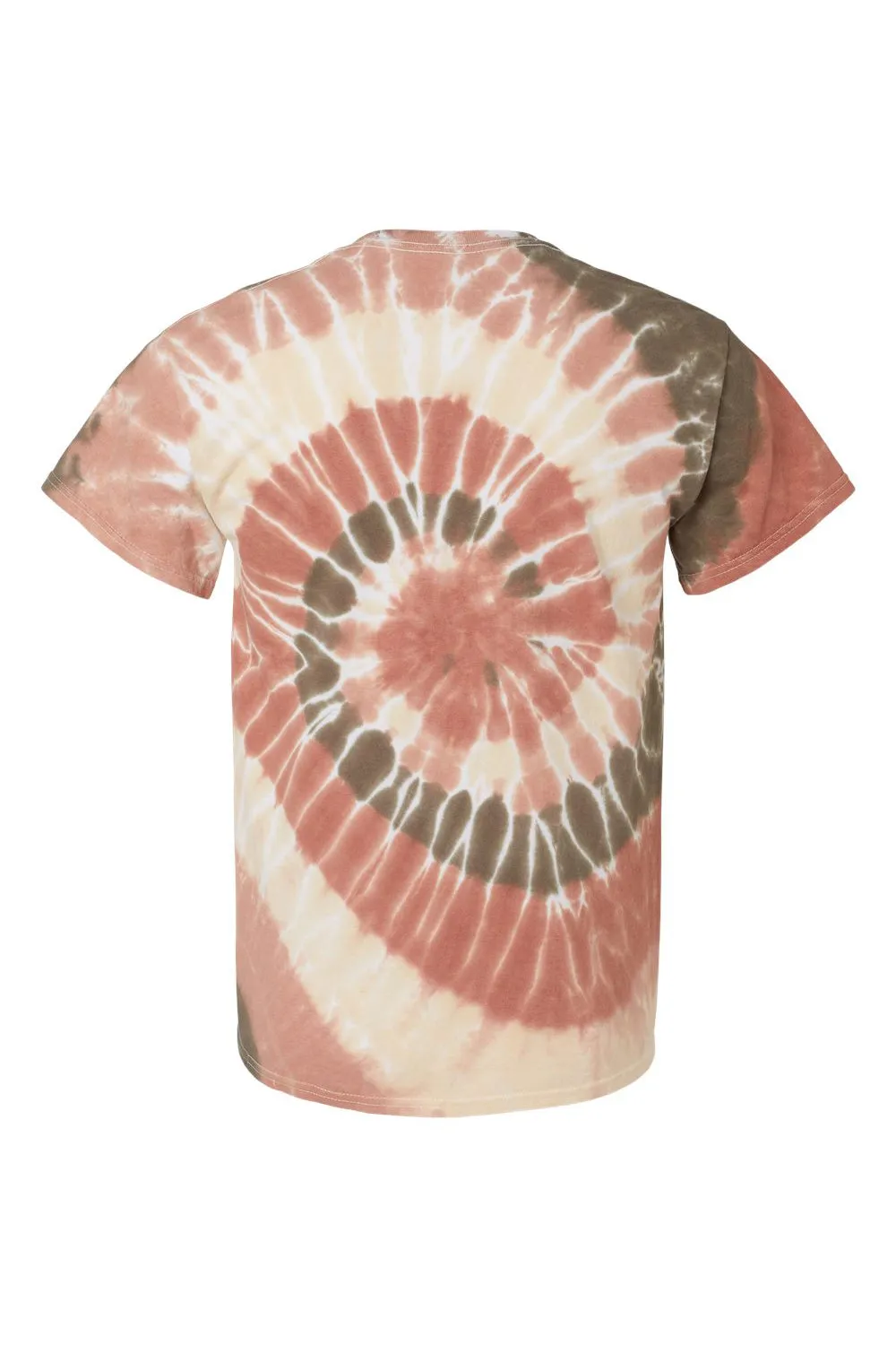 Dyenomite Mens Spiral Tie Dyed Short Sleeve Crewneck T-Shirt - Sequoia Clothing Dyenomite