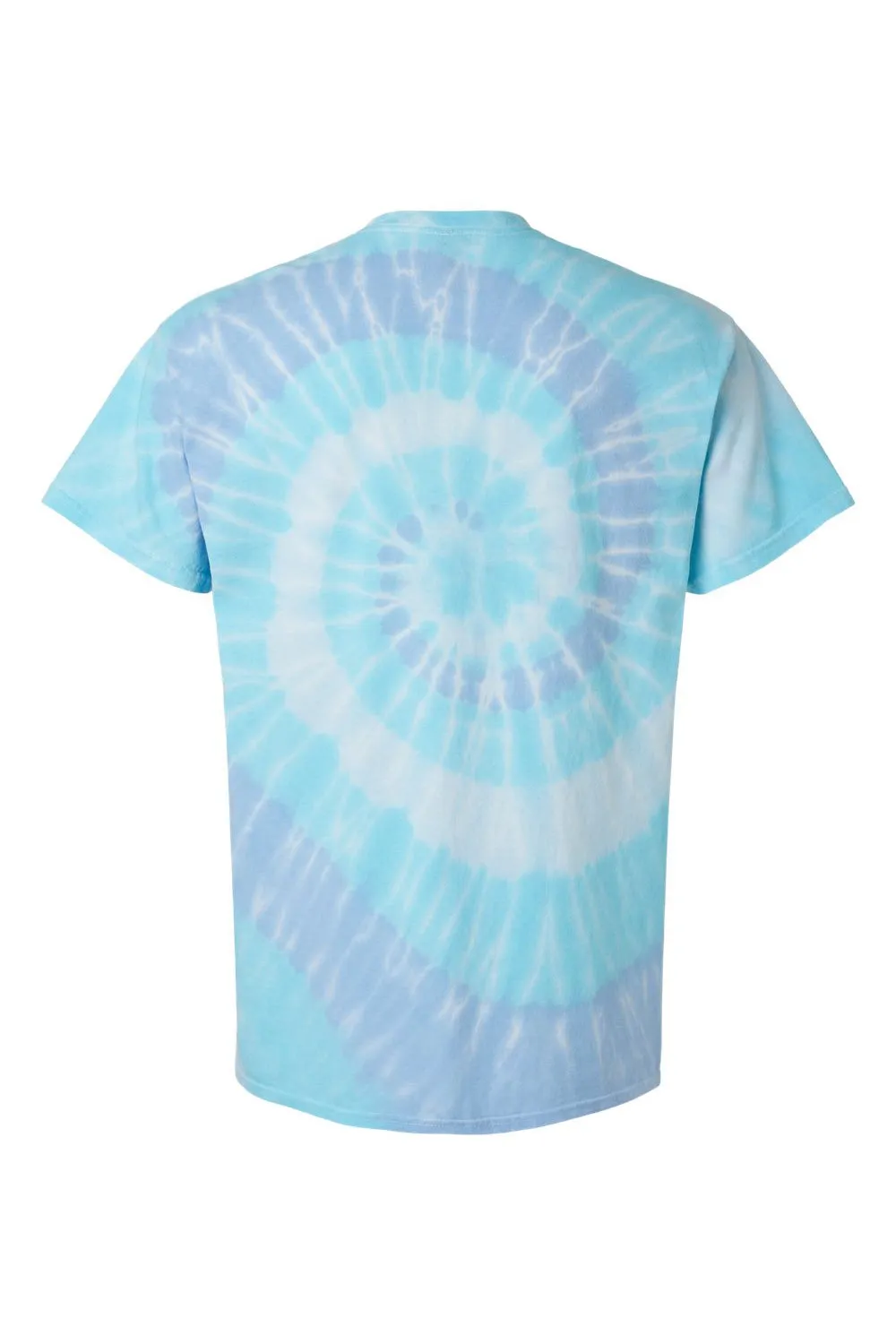 Dyenomite Mens Spiral Tie Dyed Short Sleeve Crewneck T-Shirt - Wildflower Clothing Dyenomite