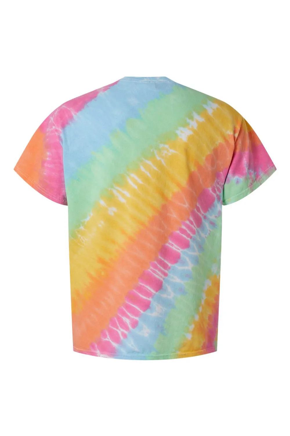 Dyenomite Mens Tilt Tie Dyed Short Sleeve Crewneck T-Shirt - Aerial Clothing Dyenomite
