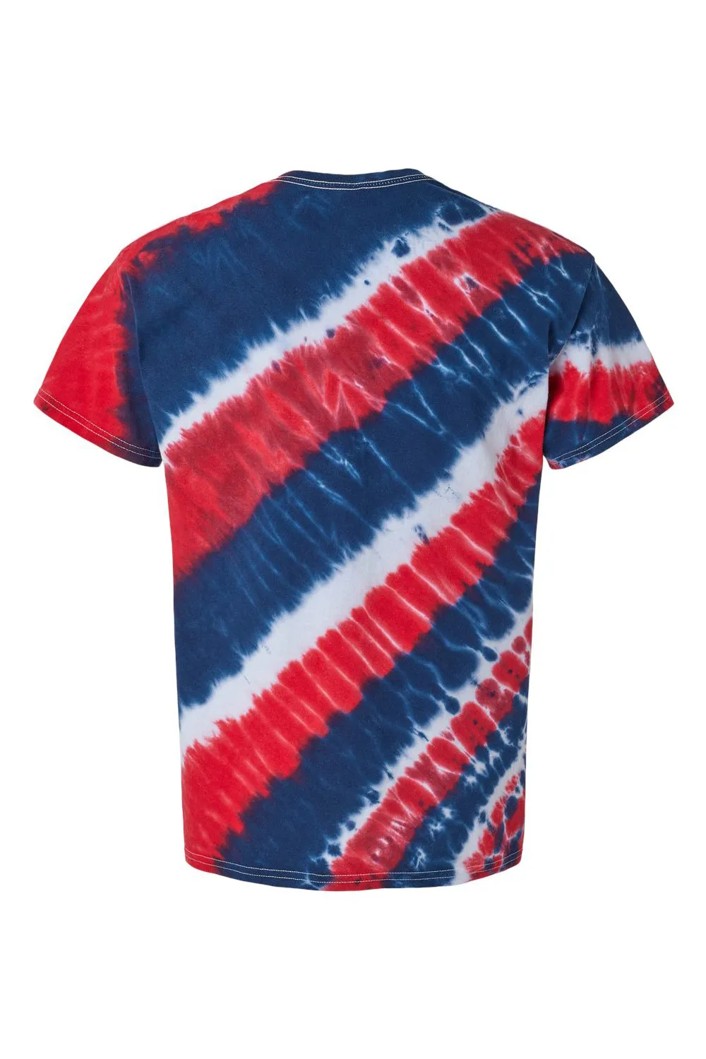 Dyenomite Mens Tilt Tie Dyed Short Sleeve Crewneck T-Shirt - USA Clothing Dyenomite