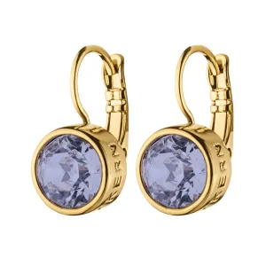 Dyrberg/Kern Jewellery Dyberg Kern - Louise Gold Earrings - Lavender
