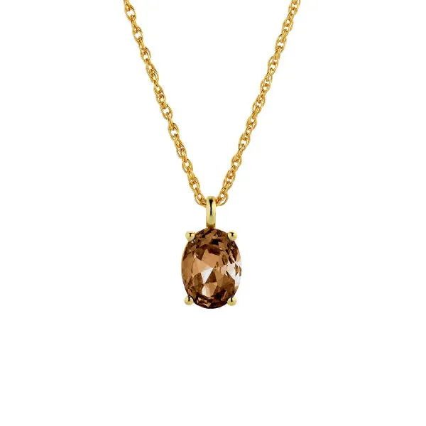 Dyrberg/Kern Jewellery Dyrberg Kern - Barga SG Brown Necklace