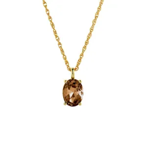 Dyrberg/Kern Jewellery Dyrberg Kern - Barga SG Brown Necklace