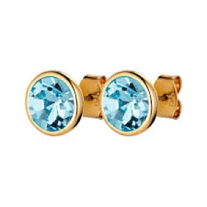 Dyrberg/Kern Jewellery Dyrberg Kern - Dia SG Aqua Studs