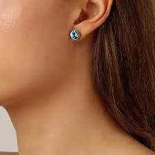 Dyrberg/Kern Jewellery Dyrberg Kern - Dia SG Aqua Studs