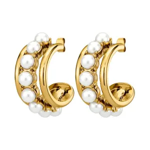 Dyrberg/Kern Jewellery Dyrberg Kern - Helen SG White Pearl