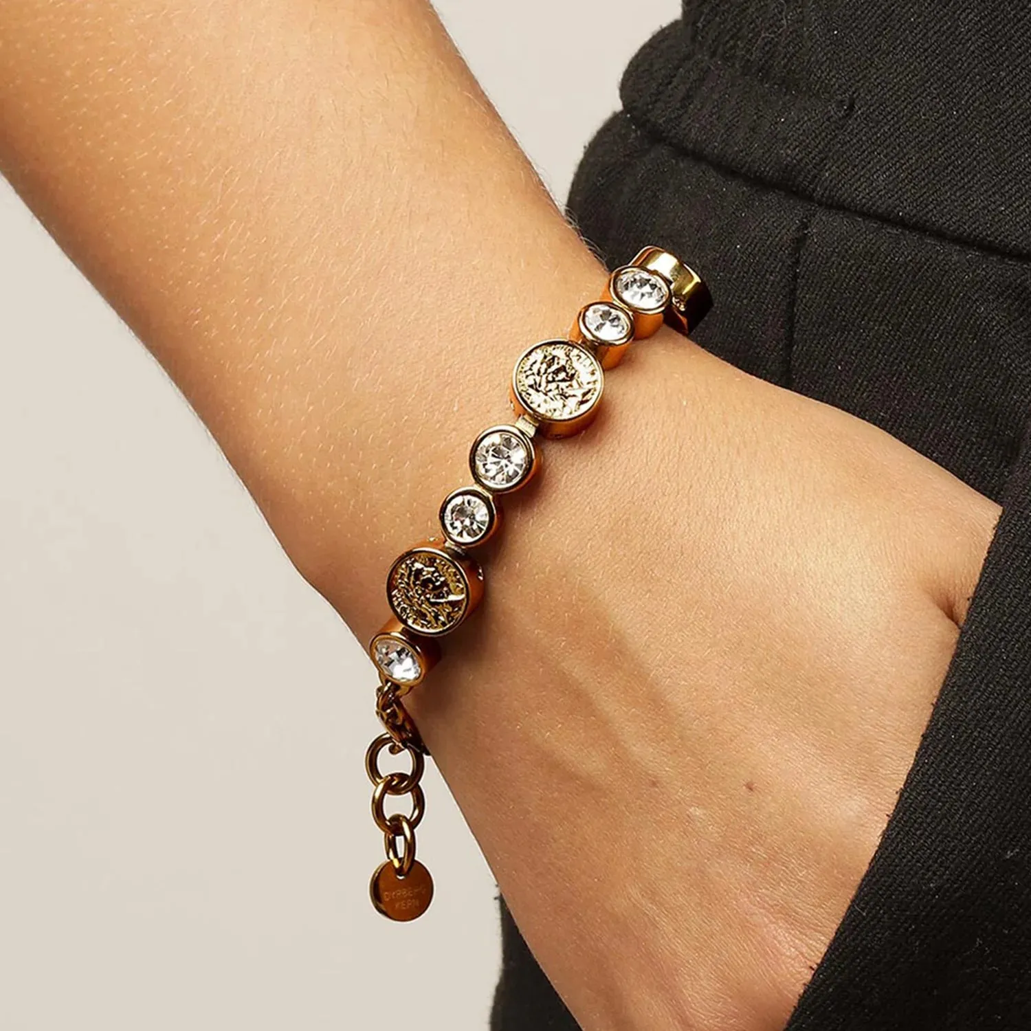 Dyrberg/Kern Jewellery Dyrberg/Kern - Augusta Bracelet Gold
